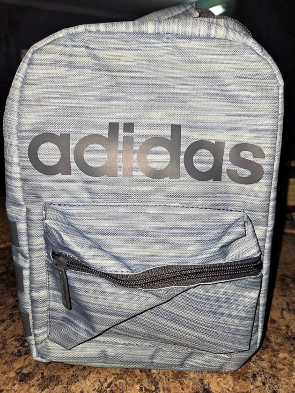 Adidas Excel 2 Lunch Bag Backpack Blue & Gray